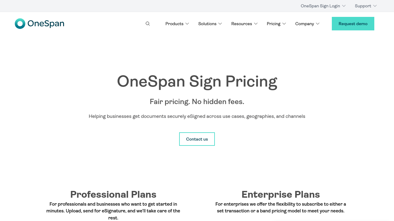 OneSpan Sign